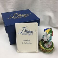 リモージュボックス  うさぎ 小物入れ GR工房製 LIMOGE...
