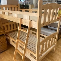 2段ベッド★サイズ：幅2020×高：1600×奥：1040★近隣配送・組み立て設置可能