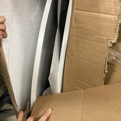 【11/22確約済み】【✨新品未使用品✨箱入りだからいろいろ不明😱】タンスのゲン ラウンドこたつ 白の画像