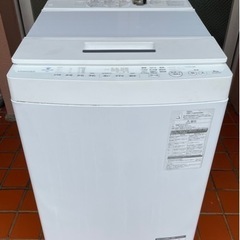 【値下げしました】全自動洗濯機 東芝 ZABOON AW-8D7 ホワイト 掃除済み