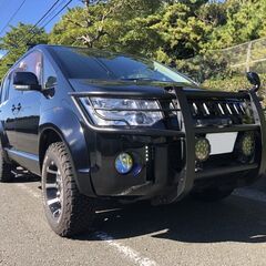 デリカＤ:５ 4WD リフトアップ オーバーフェンダー オフロー...