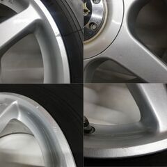 ＜ノーマルタイヤ X ホイール 4本＞ 215/65R16 ヨコハマタイヤ 2017年製 80～85％ 16x7J Monarch 4H 5H -114.3　　～横浜市旭区 ズーラシア近く～の画像