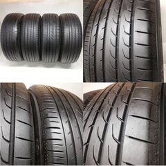 ＜ノーマルタイヤ X ホイール 4本＞ 215/65R16 ヨコハマタイヤ 2017年製 80～85％ 16x7J Monarch 4H 5H -114.3　　～横浜市旭区 ズーラシア近く～の画像