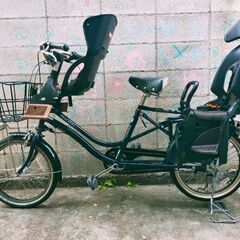 電動アシストなし子供乗せ自転車　丸石サイクル　ふらっか〜ずココッティ