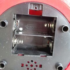 サンタクロース　人形 メロディ　クリスマス　ホワイト ☆ 札幌市 北区 屯田 の画像