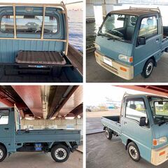 車検たっぷり！ サンバートラック KS-4 4WD エアコン付き...