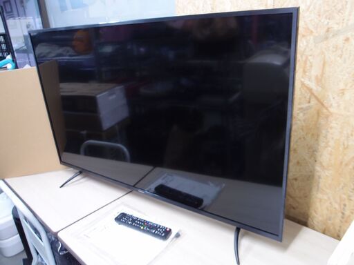 2020年製■アイリスオーヤマ　液晶テレビ　50XUC30P  ４Kチューナー内蔵　リモコン・説明書有り