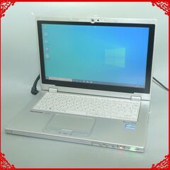 中古美品 日本製 タッチパネル ノートパソコン 11.6型 CF-AX2AFCCS 第3世代Core i5 高速SSD 4GB 無線 Windows10 Office