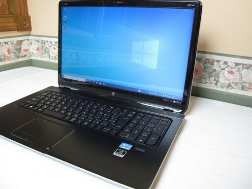 上級グレード フルHD 大画面17.3 HP ENVY dv7-7200 Core i7-3820QM 2.7GHz 8G NVIDIA GT 650M HDD500GB
