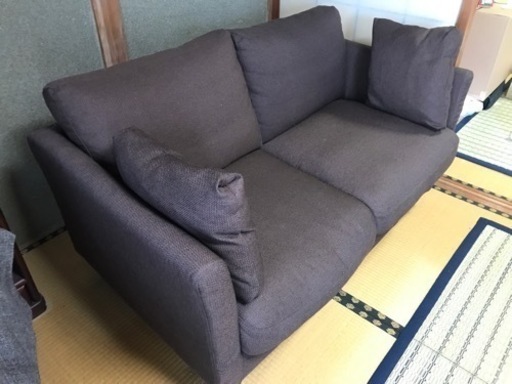 【値下げ中】2人がけソファ