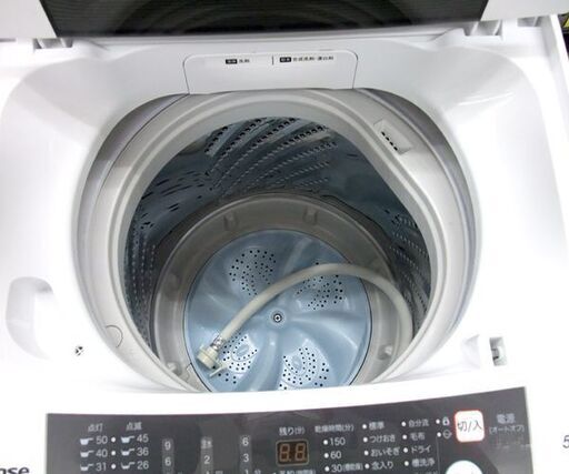 洗濯機 2017年製 5.5kg ハイセンス HW-T55A ☆ 札幌市 北区 屯田