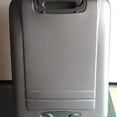 中の方がもっと美品ローラー付き旅行出張に便利な大きなキャリーバッグ