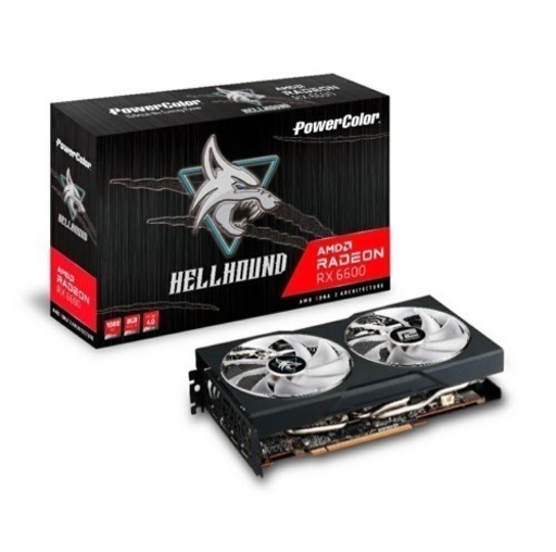PowerColor AMD RADEON RX6600搭載 グラフィックボード