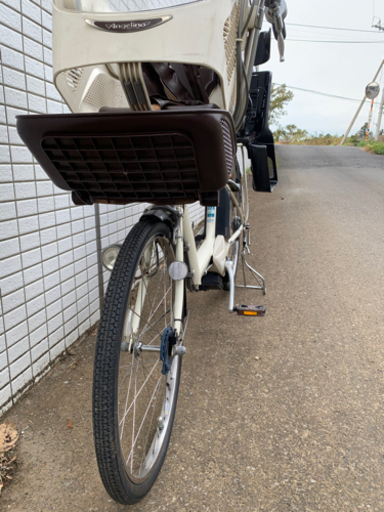 ブリジストン　アンジェリーノ　ホワイト　8.1AH 電動アシスト自転車