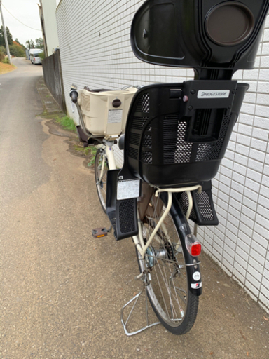 ブリジストン　アンジェリーノ　ホワイト　8.1AH 電動アシスト自転車