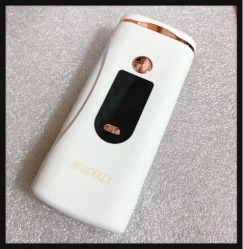 ご購入者様決定꒰未使用꒱家庭用脱毛器セット 白  IP光脱毛 全身OK  美容家電 電化製品