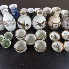 酒器 徳利 6個 おちょこ ２０個 ぐい飲み２個