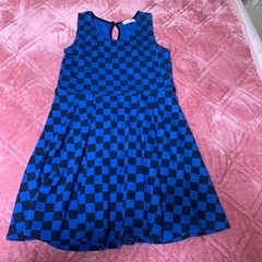 綺麗な色のワンピースですの画像
