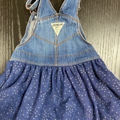 オッシュコッシュ　シフォンオーバーオールの画像