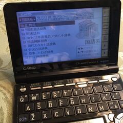 ＜値下げしました＞　＜送料無料＞　 電子辞書 カシオ XD-SF...