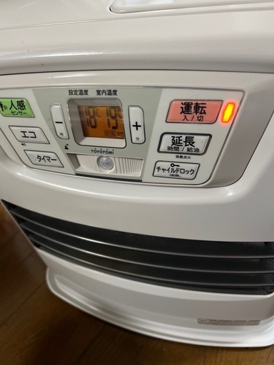ジャンク\u003e トヨトミ、LC-S36I、2019年製、木造10畳まで、灯油タンク7リットル、たまに白煙
