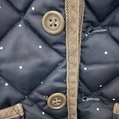 【無印良品】キルティングジャケット　80cmの画像