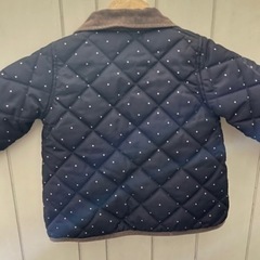 【無印良品】キルティングジャケット　80cmの画像
