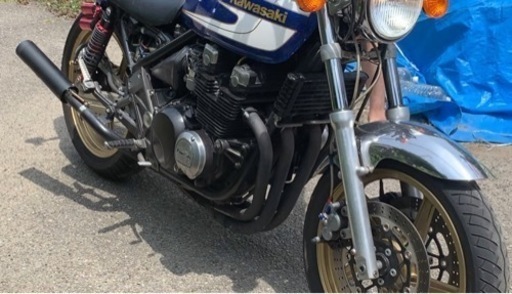 ゼファー400χ  マフラー