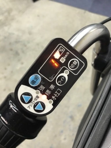 格安子供乗せ電動自転車　シート付き　新品バッテリー　8.9ah