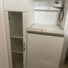 ニトリ食器棚2年使用
