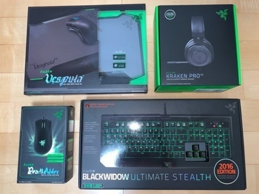 Razer BlackWidow / Kraken他 全て動作確認済み