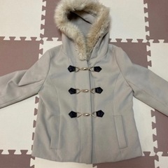 ショート コート ベージュの画像