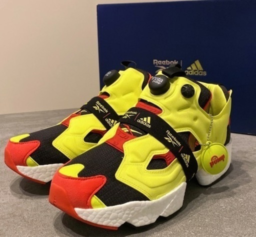新品 Reebok adidas ポンプフューリーブースト 26.5cmシトロン