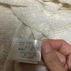 夏用カーディガンの画像
