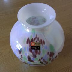  クラタ クラフト グラス 花瓶 花器 KURATA CRAFT GLASSの画像