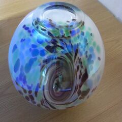  クラタ クラフト グラス 花瓶 花器 KURATA CRAFT GLASSの画像