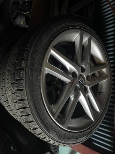 クラウン、マークX等　18inchスタッドレスセット