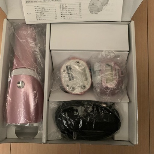 ヤーマン　脱毛器　ピンク　