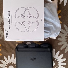 Dji mavic mini 1-2 のバッテリーとプロペラガード