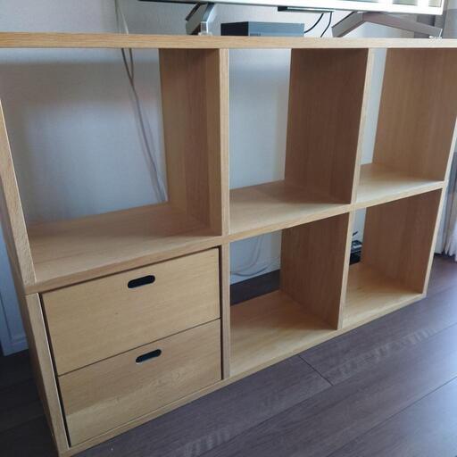 【無印良品】木製3☓2段棚