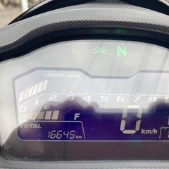 　cbf125rリアボックス付きの画像
