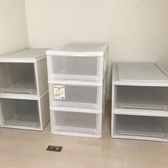 クローゼット用収納ケースあげます。の画像