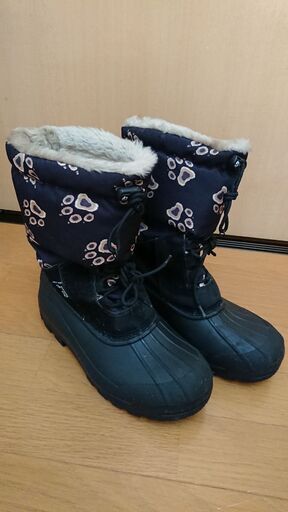 ■取引完了■/ブーツ レディース L～LL ジャックウルフスキン 黒色