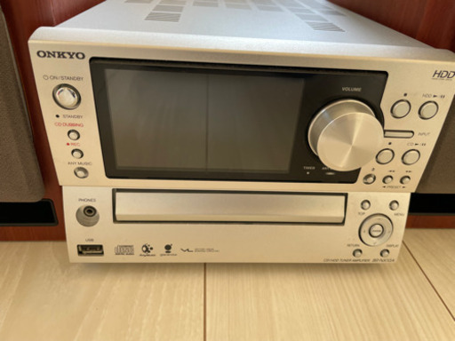 《値下げ》ONKYO コンポ　スピーカー　CD USB HDD