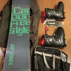 Yonexスノボ　ブーツ25.5cm　ゴーグルセットの画像