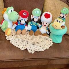 スーパーマリオ  ぬいぐるみセット✩.*˚今なら、ビッグヨッシー...