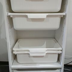 カラーボックス・収納一式(四点)の画像