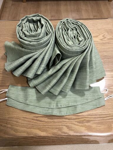 【1/23お値下げ！】【ニトリカーテン①】遮光2級・防炎・50サイズカーテン(パレット3 イエローグリーン 100X190X2)