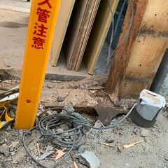 基礎コンクリートできる方゜*。