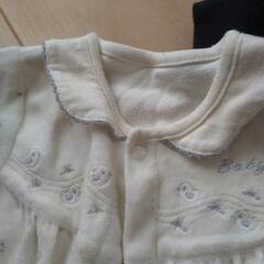 新生児～半年サイズのあったかロンパースの画像